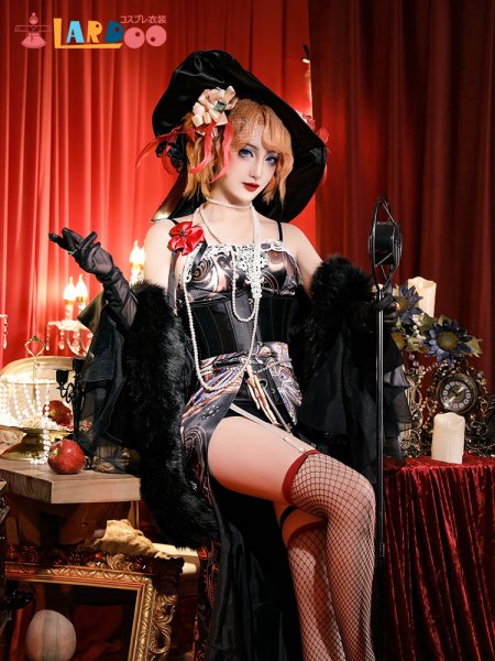 画像3: 【在庫あり】無期迷途  PathtoNowhere  パール夫人  Lady pearl コスチューム コスプレ衣装 (3)