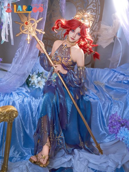 画像3: 第五人格IdentityV  グレイス  漁師  涙を流す神女 コスチューム コスプレ衣装 (3)