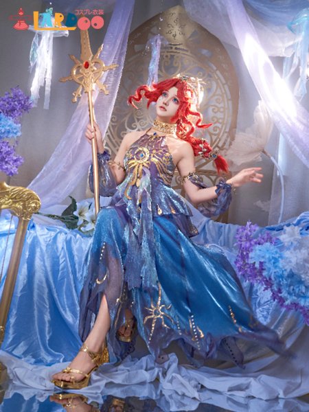 画像4: 第五人格IdentityV  グレイス  漁師  涙を流す神女 コスチューム コスプレ衣装 (4)