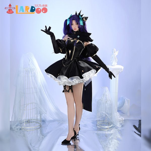 画像1: [在庫あり]Fate/Grand Order FGO アンキ エレシュキガル 第2再臨 コスプレ衣装 コスチューム (1)