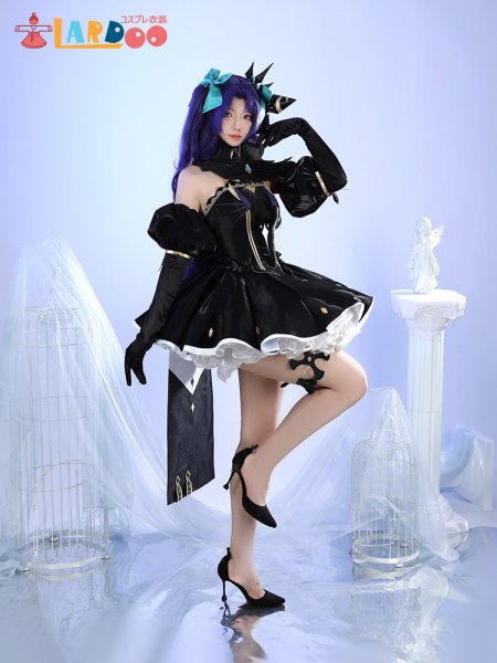 画像2: [在庫あり]Fate/Grand Order FGO アンキ エレシュキガル 第2再臨 コスプレ衣装 コスチューム (2)