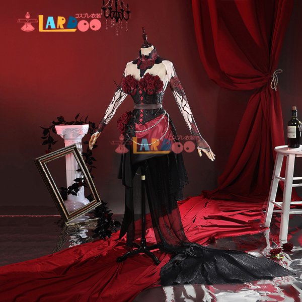 画像9: [在庫あり]第五人格IdentityV マリー 血の女王 ハロウィン演奏会 コスチューム コスプレ衣装 (9)