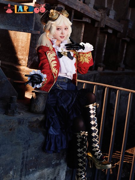 画像4: [在庫あり]第五人格IdentityV  トレイシー・レズニック 機械技師-心の鍵 コスチューム コスプレ衣装 (4)