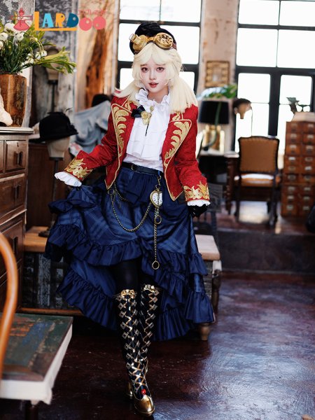 画像5: [在庫あり]第五人格IdentityV  トレイシー・レズニック 機械技師-心の鍵 コスチューム コスプレ衣装 (5)