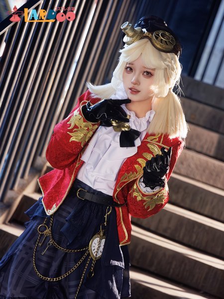 画像6: [在庫あり]第五人格IdentityV  トレイシー・レズニック 機械技師-心の鍵 コスチューム コスプレ衣装 (6)