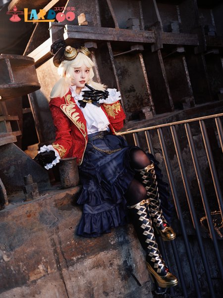 画像7: [在庫あり]第五人格IdentityV  トレイシー・レズニック 機械技師-心の鍵 コスチューム コスプレ衣装 (7)