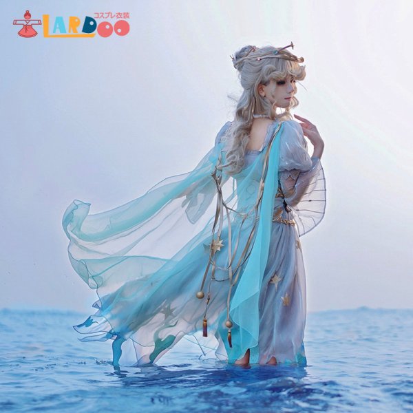 画像2: [在庫あり]第五人格IdentityV 庭師 エマ ウッズ スキン Emma Woods宇宙の魔女 コスチューム コスプレ衣装 (2)