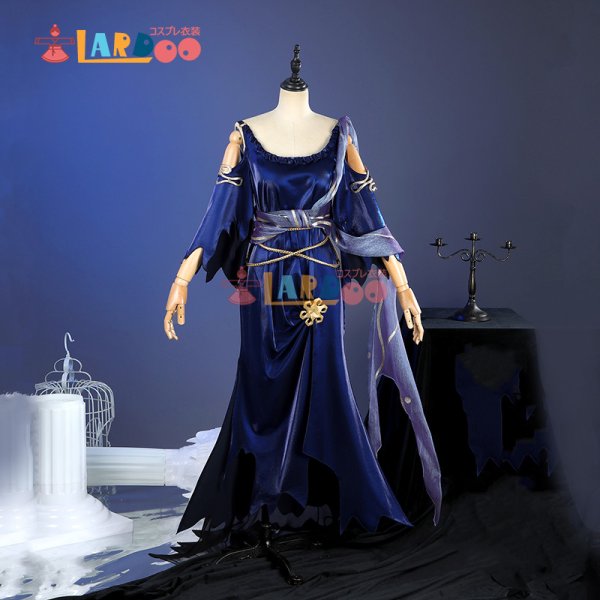 画像6: [在庫あり]第五人格IdentityV フィオナ・ジルマン 祭司-ヨグ・ソトースの使い コスチューム コスプレ衣装 (6)