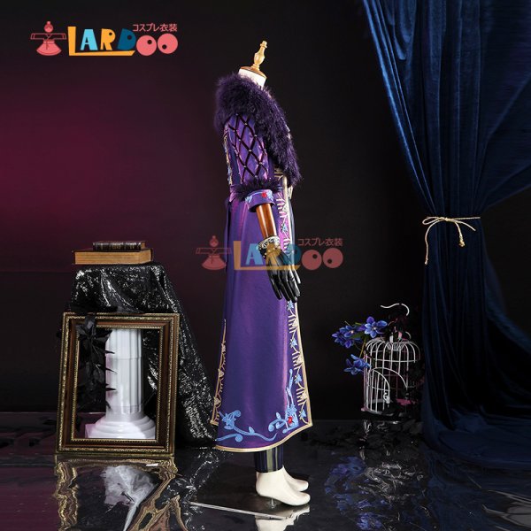 画像11: [在庫あり]第五人格IdentityV マーサ・べハムフィール 空軍-菖蒲 コスチューム コスプレ衣装 (11)