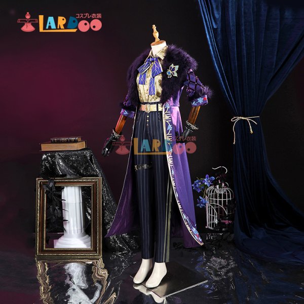 画像9: [在庫あり]第五人格IdentityV マーサ・べハムフィール 空軍-菖蒲 コスチューム コスプレ衣装 (9)