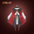 画像7: 原神 Genshin 璃月 胡桃-「残雪に咲く紅」 海灯祭2025 新コスチューム コスプレ衣装 (7)