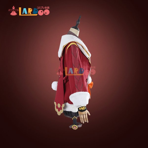 画像8: 原神 Genshin 璃月 香菱-「大つごもりの歓声」 海灯祭2025 新コスチューム コスプレ衣装 (8)