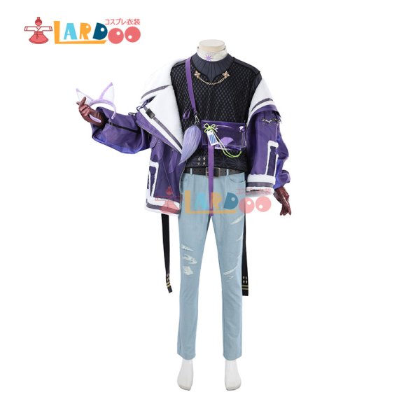 画像2: NU:カーニバル 新世界狂歡 玖夜 「雪の夜のぬくもり」コスチューム コスプレ衣装 (2)