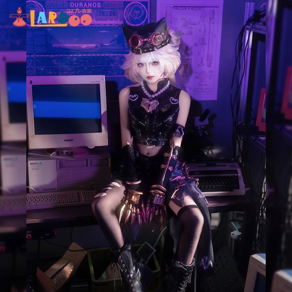 画像1: [在庫あり] 第五人格IdentityV トレイシー・レズニック 機械技師  鍵芯 コスチューム コスプレ衣装 (1)