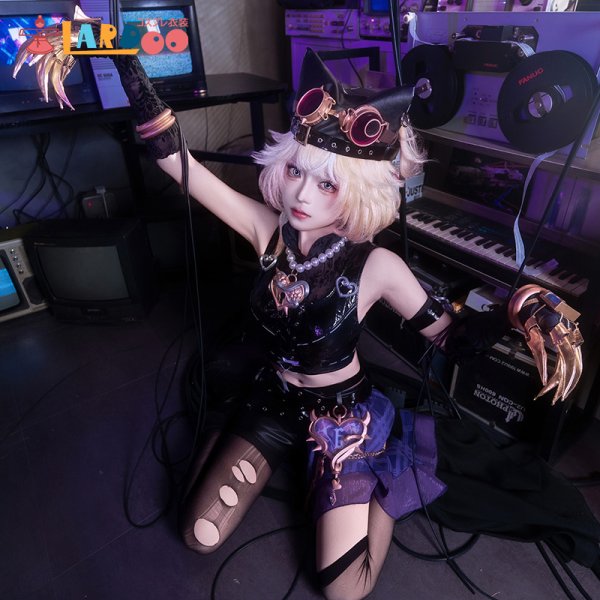 画像2: [在庫あり] 第五人格IdentityV トレイシー・レズニック 機械技師  鍵芯 コスチューム コスプレ衣装 (2)