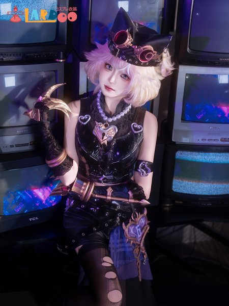画像6: [在庫あり] 第五人格IdentityV トレイシー・レズニック 機械技師  鍵芯 コスチューム コスプレ衣装 (6)