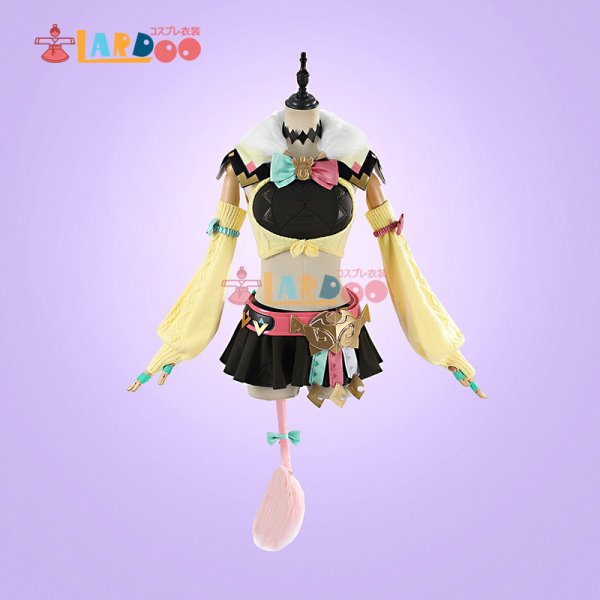 画像6: 原神 Genshin ナタ ヴァレサ  Varesa 金属神の目 コスチューム コスプレ衣装/ウィッグ/靴 (6)