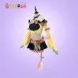 画像7: 原神 Genshin ナタ ヴァレサ  Varesa 金属神の目 コスチューム コスプレ衣装/ウィッグ/靴 (7)