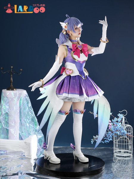 画像3: オーバーウォッチ2 Overwatch OW2 キリコ-Kiriko ハート・パッション 魔法少女スキン コスチューム コスプレ衣装 (3)