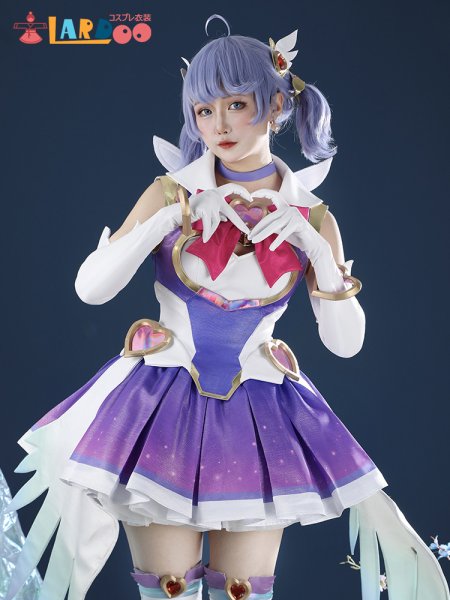 画像5: オーバーウォッチ2 Overwatch OW2 キリコ-Kiriko ハート・パッション 魔法少女スキン コスチューム コスプレ衣装 (5)