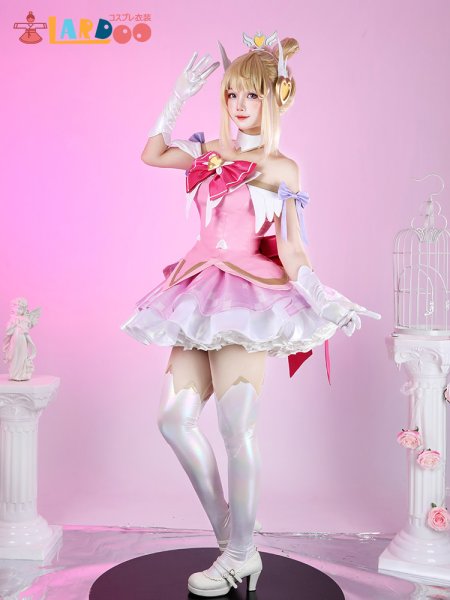 画像4: オーバーウォッチ2  OW2  ジュノ Juno  ハート・ホープ  魔法少女 コスチューム コスプレ衣装 (4)