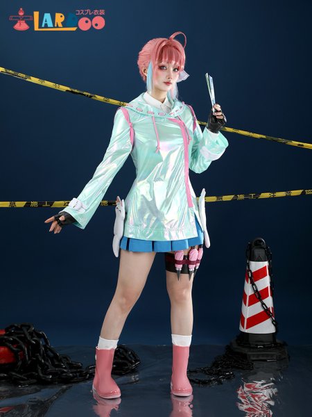 画像5: オーバーウォッチ2  OW2  キリコ  Kiriko レインコートスキン コスチューム コスプレ衣装 (5)