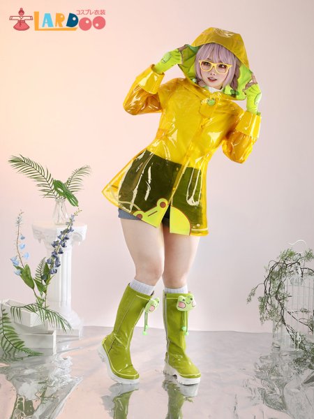 画像3: オーバーウォッチ2  Overwatch  OW2  メイ レインコートスキン コスチューム コスプレ衣装 (3)