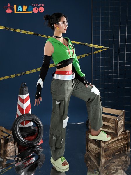 画像4: オーバーウォッチ2  ow2  イラリー  Illari 「LE SSERAFIM」コラボ コスチューム コスプレ衣装 (4)