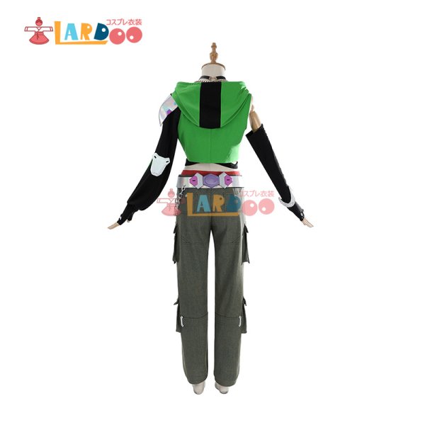 画像9: オーバーウォッチ2  ow2  イラリー  Illari 「LE SSERAFIM」コラボ コスチューム コスプレ衣装 (9)