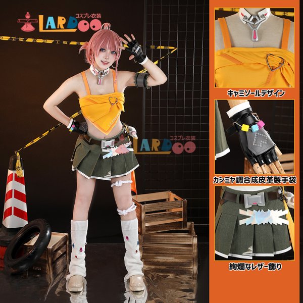 画像1: オーバーウォッチ2  ow2  マーシー  Mercy「LE SSERAFIM」コラボ コスチューム コスプレ衣装 (1)