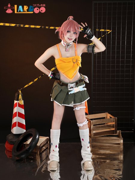 画像2: オーバーウォッチ2  ow2  マーシー  Mercy「LE SSERAFIM」コラボ コスチューム コスプレ衣装 (2)