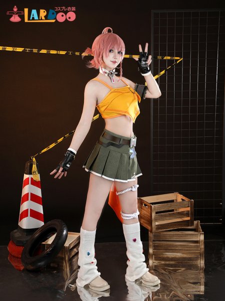 画像4: オーバーウォッチ2  ow2  マーシー  Mercy「LE SSERAFIM」コラボ コスチューム コスプレ衣装 (4)