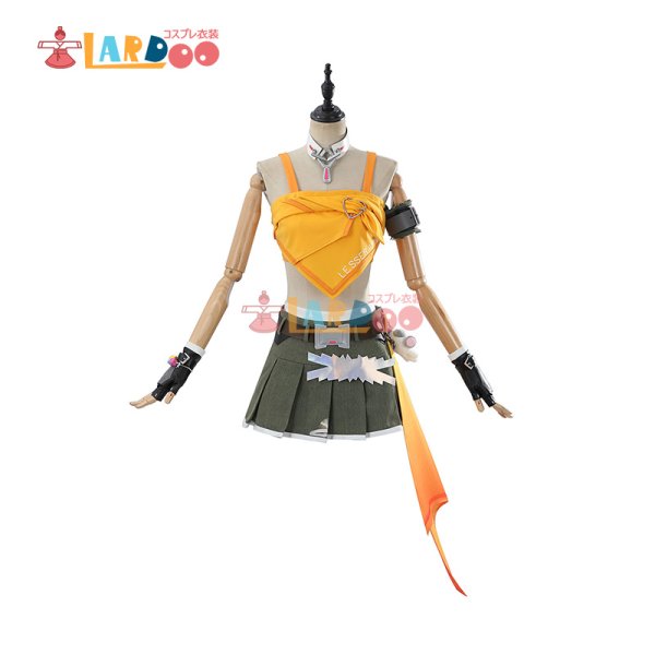 画像6: オーバーウォッチ2  ow2  マーシー  Mercy「LE SSERAFIM」コラボ コスチューム コスプレ衣装 (6)