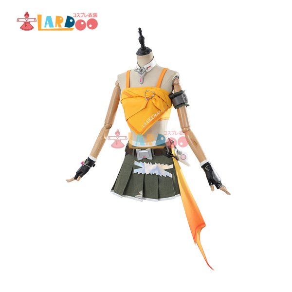 画像7: オーバーウォッチ2  ow2  マーシー  Mercy「LE SSERAFIM」コラボ コスチューム コスプレ衣装 (7)