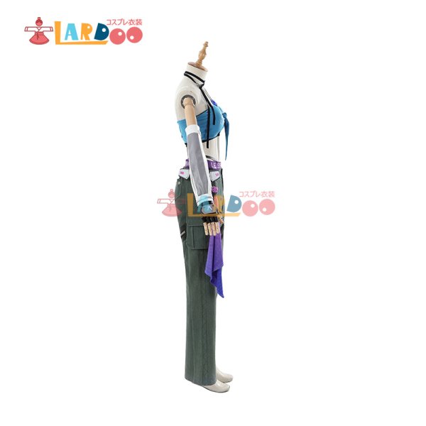 画像8: オーバーウォッチ2  ow2  ハナ・ソング  D.Va「LE SSERAFIM」コラボ コスチューム コスプレ衣装 (8)