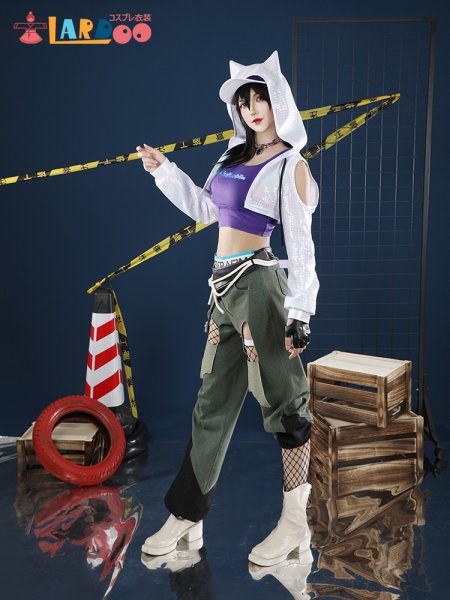 画像3: オーバーウォッチ2  ow2  アッシュ Ashe 「LE SSERAFIM」コラボ コスチューム コスプレ衣装 (3)