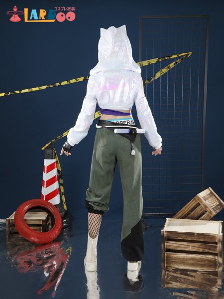 画像4: オーバーウォッチ2  ow2  アッシュ Ashe 「LE SSERAFIM」コラボ コスチューム コスプレ衣装 (4)