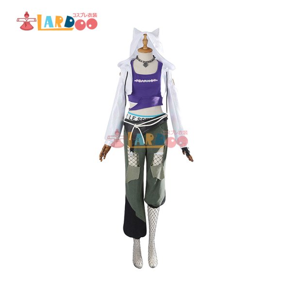 画像5: オーバーウォッチ2  ow2  アッシュ Ashe 「LE SSERAFIM」コラボ コスチューム コスプレ衣装 (5)