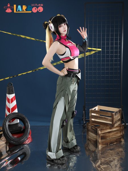 画像3: オーバーウォッチ2  ow2  ジュノ  Juno 「LE SSERAFIM」コラボ コスチューム コスプレ衣装 (3)