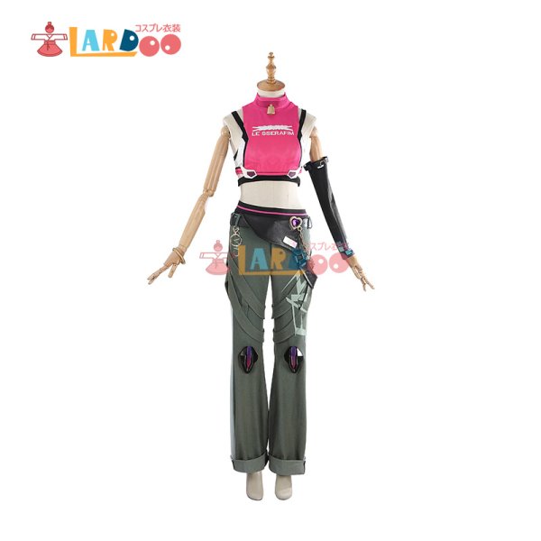 画像6: オーバーウォッチ2  ow2  ジュノ  Juno 「LE SSERAFIM」コラボ コスチューム コスプレ衣装 (6)