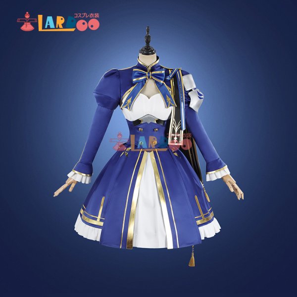 画像2: 崩壊:スターレイル×Fate_UBWコラボ  セイバー  Saber コスチューム コスプレ衣装/ウィッグ/靴 (2)