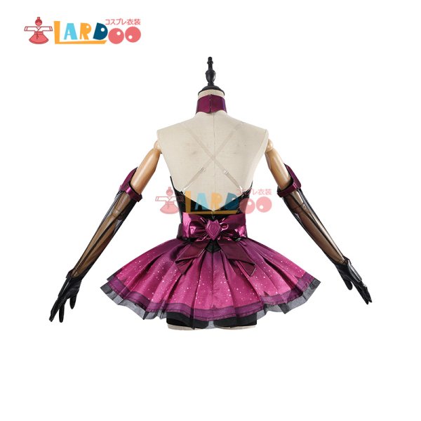 画像9: オーバーウォッチ2  ow2  D.Va 「ノクターナ」 ホロウ・ハート 魔法少女スキン コスチューム コスプレ衣装 (9)