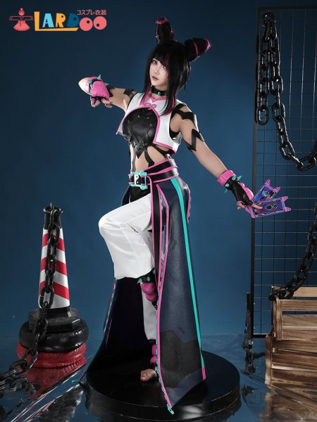 画像5: 「オーバーウォッチ 2」×「ストリートファイター6」 コラボ  キリコ-「ジュリ」 コスチューム コスプレ衣装 (5)