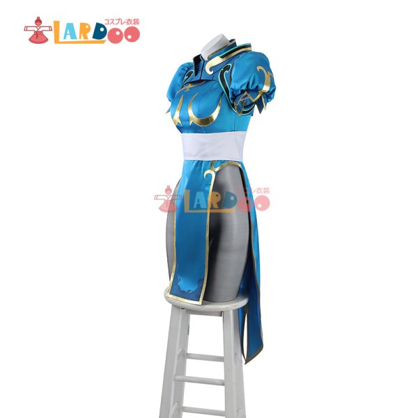 画像8: 「オーバーウォッチ 2」×「ストリートファイター6」 コラボ  春麗-「ジュノ」 コスチューム コスプレ衣装 (8)