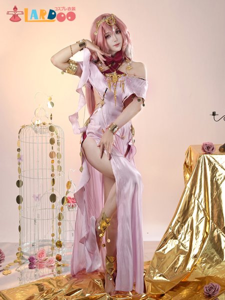 画像4: 無期迷途 むきめいと PathtoNowhere ジャスミン コスチューム コスプレ衣装 (4)