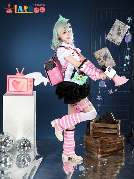 画像6: ゼンレスゾーンゼロ ゼンゼロ 「妄想エンジェル」 千夏ラミエル コスチューム コスプレ衣装 (6)