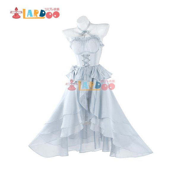 画像8: 勝利の女神：NIKKE  ニケ シンデレラ 「ガラスのプリンセス」コスチューム コスプレ衣装 (8)