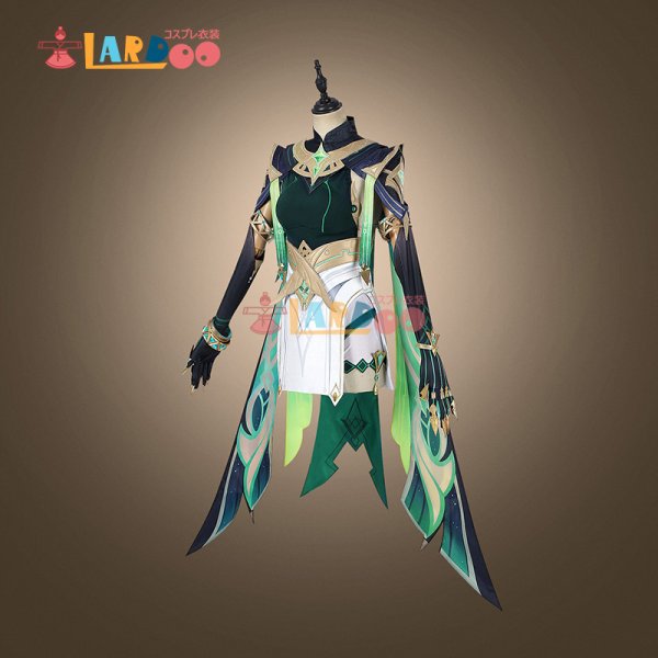 画像7: 原神 Genshin ナド・クライ ネフェル Nefer コスチューム コスプレ衣装/ウィッグ (7)