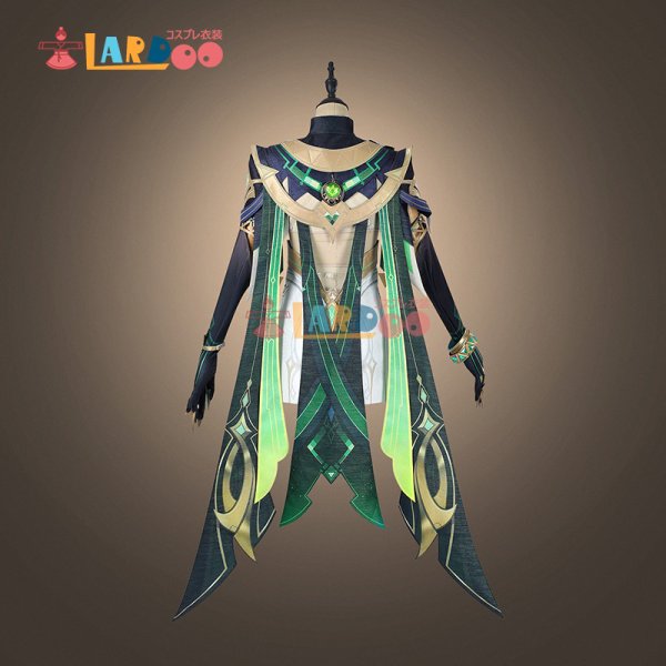 画像9: 原神 Genshin ナド・クライ ネフェル Nefer コスチューム コスプレ衣装/ウィッグ (9)