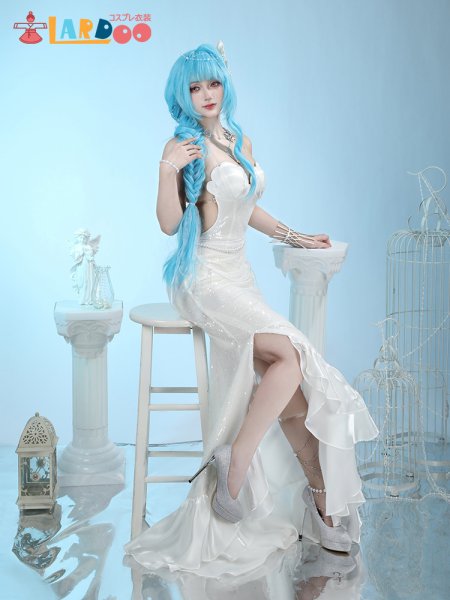 画像2: 無期迷途 むきめいと PathtoNowhere L.L. 「 緋幕間奏」コスチューム コスプレ衣装 (2)